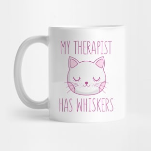 My Therapist Has Whiskers Mug
